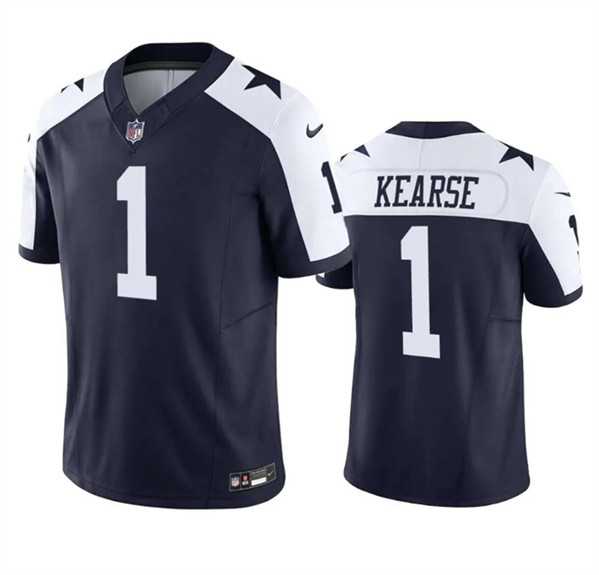 Men & Women & Youth Dallas Cowboys #1 Jayron Kearse Navy White 2023 F.U.S.E. Vapor Limited Jersey->dallas cowboys->NFL Jersey